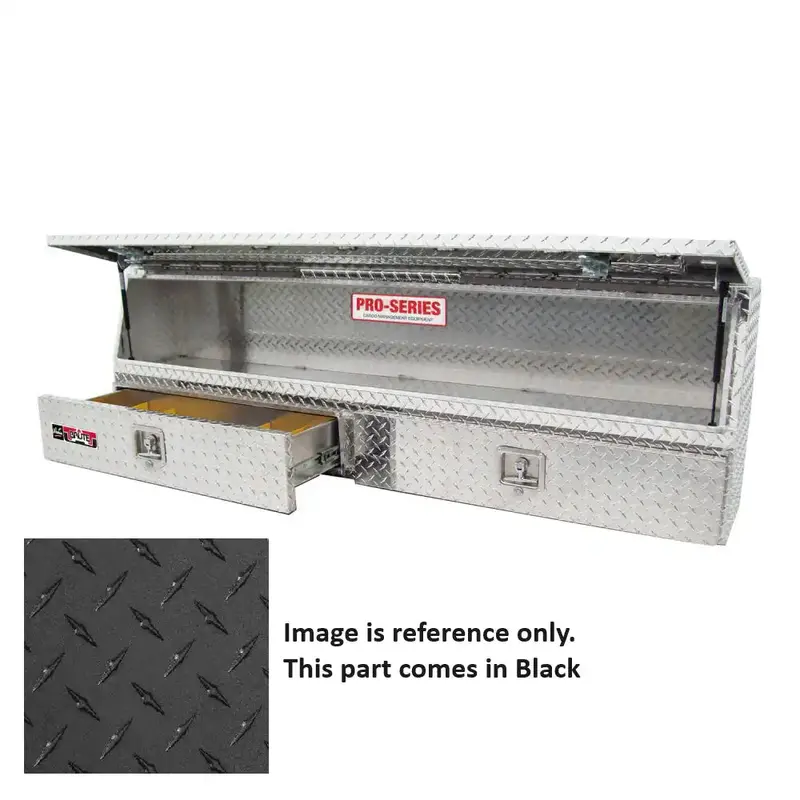 Westin Brute Topsider Contractor Toolbox – 72" Black Powder-Coated Steel 1