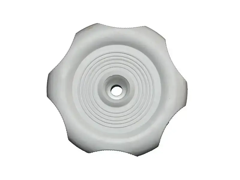White Manual Window Crank Knob – 1-Inch Diameter, Universal Fit 1